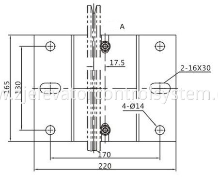 Two Way MRL Elevator Overspeed Governors OSR-UN-187